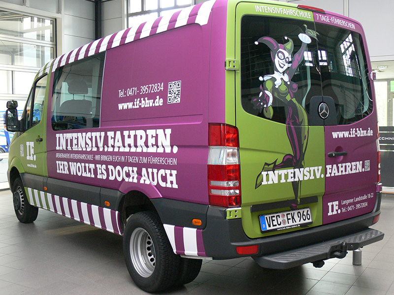 Fahrzeugbeschriftung IF