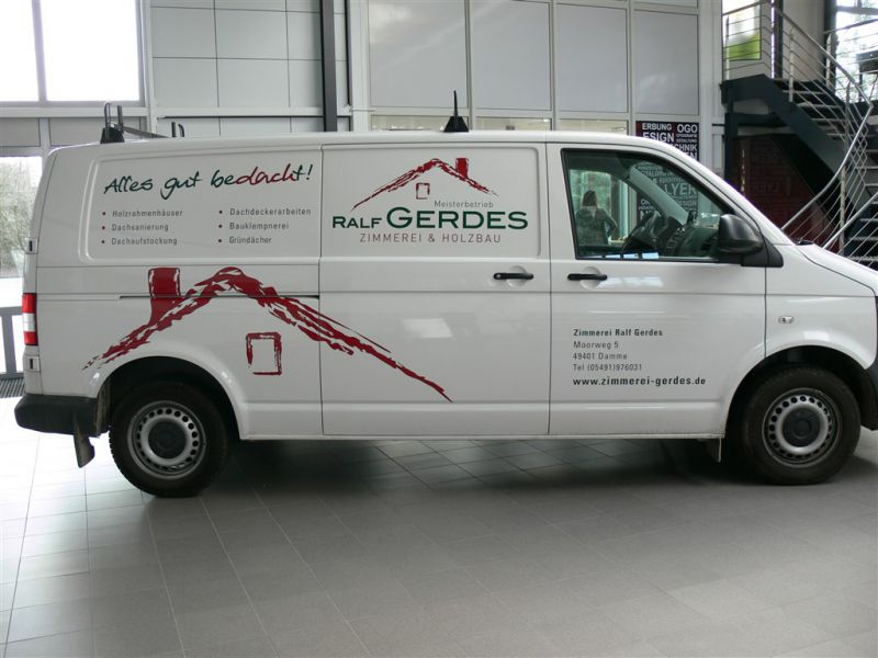 Fahrzeugbeschriftung Ralf Gerdes