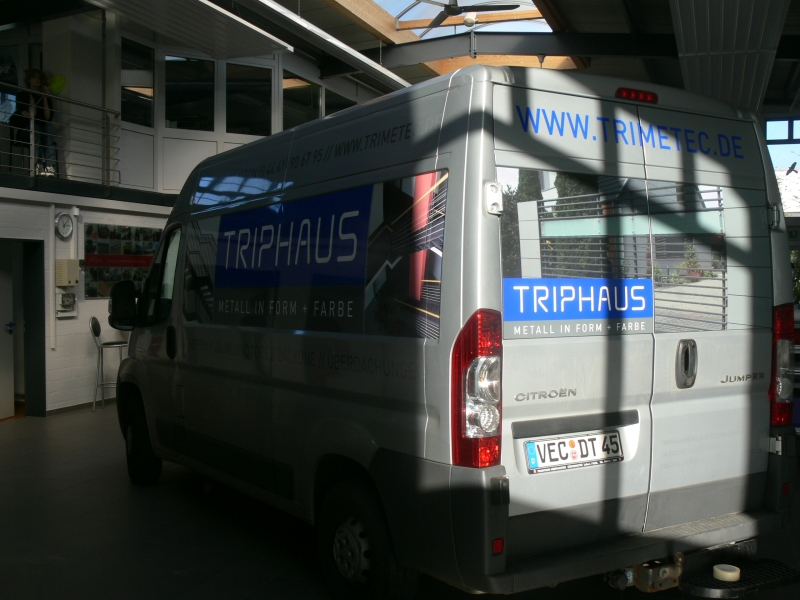 Fahrzeugbeschriftung Triphaus