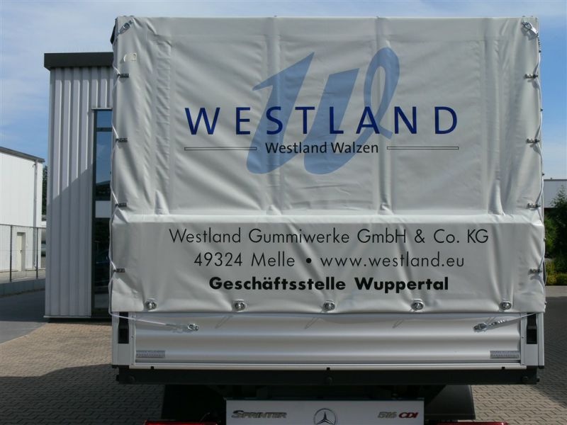 Fahrzeugbeschriftung Westland Walzen