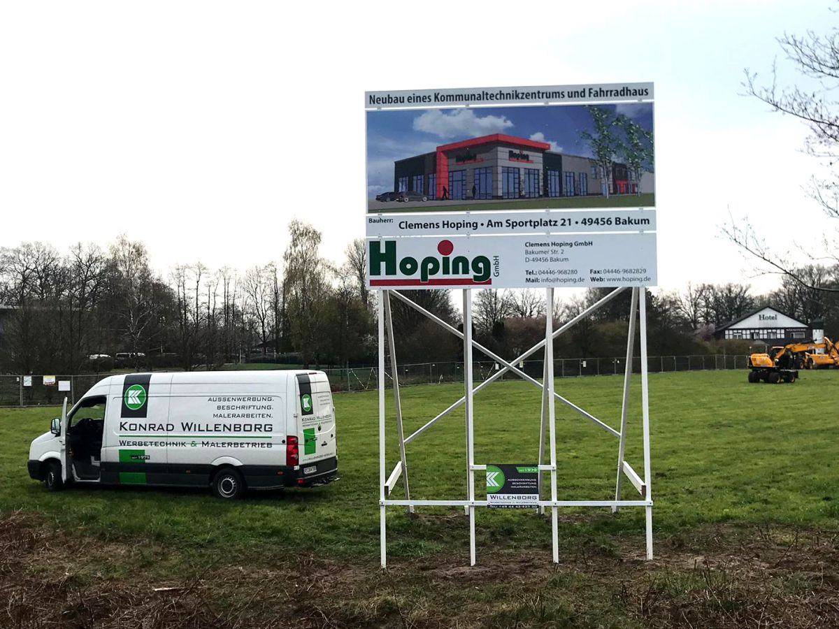 Schildersysteme Hoping